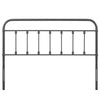 Sage Full Metal Headboard - No Shipping Charges MDY-MOD-6153-GRY