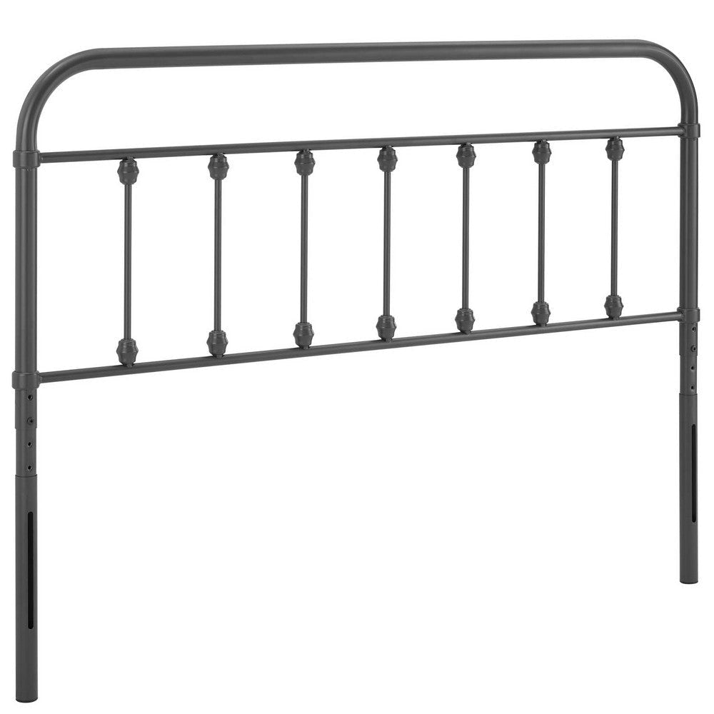 Sage King Metal Headboard - No Shipping Charges