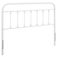 Sage King Metal Headboard - No Shipping Charges