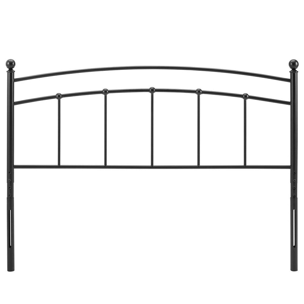 Abigail Twin Metal Headboard - No Shipping Charges MDY-MOD-6156-BLK