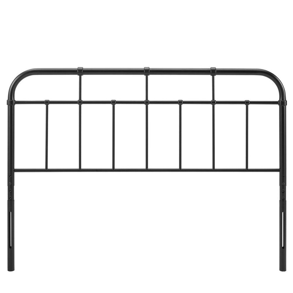 Alessia Twin Metal Headboard - No Shipping Charges MDY-MOD-6160-BLK