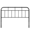 Alessia Twin Metal Headboard - No Shipping Charges MDY-MOD-6160-BLK