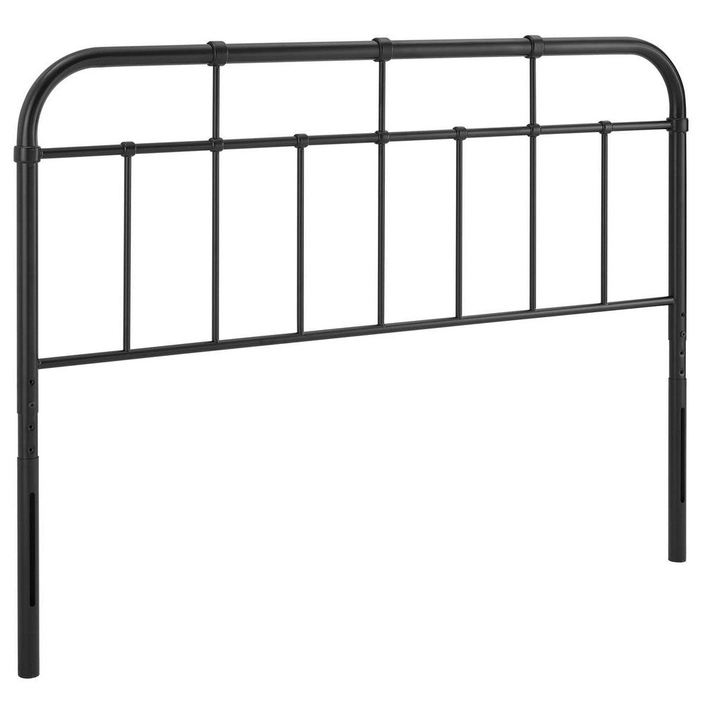 Alessia Twin Metal Headboard - No Shipping Charges MDY-MOD-6160-BLK