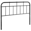 Alessia Twin Metal Headboard - No Shipping Charges MDY-MOD-6160-BLK