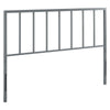 Tatum Full Metal Headboard - No Shipping Charges MDY-MOD-6169-GRY