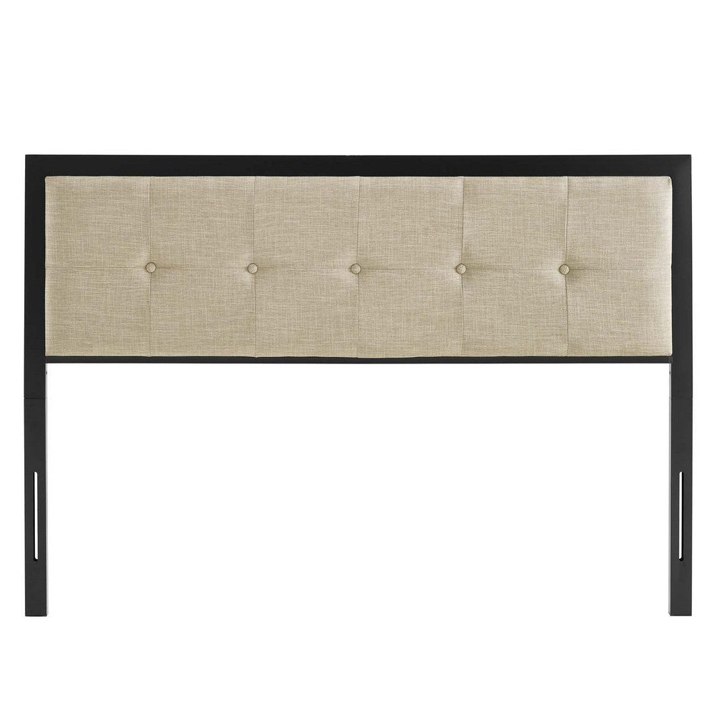 Teagan Tufted Twin Headboard - No Shipping Charges MDY-MOD-6172-BLK-BEI