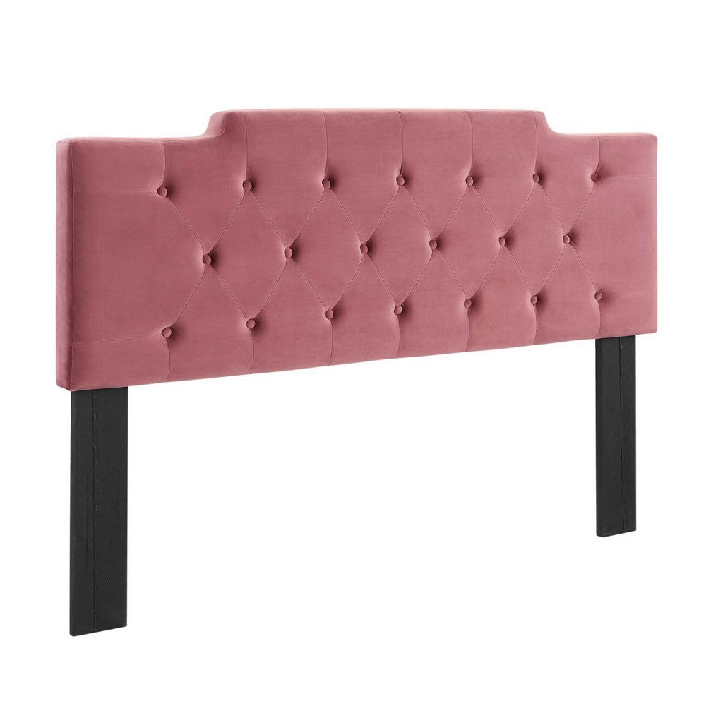 Juliet Tufted Twin Performance Velvet Headboard - No Shipping Charges