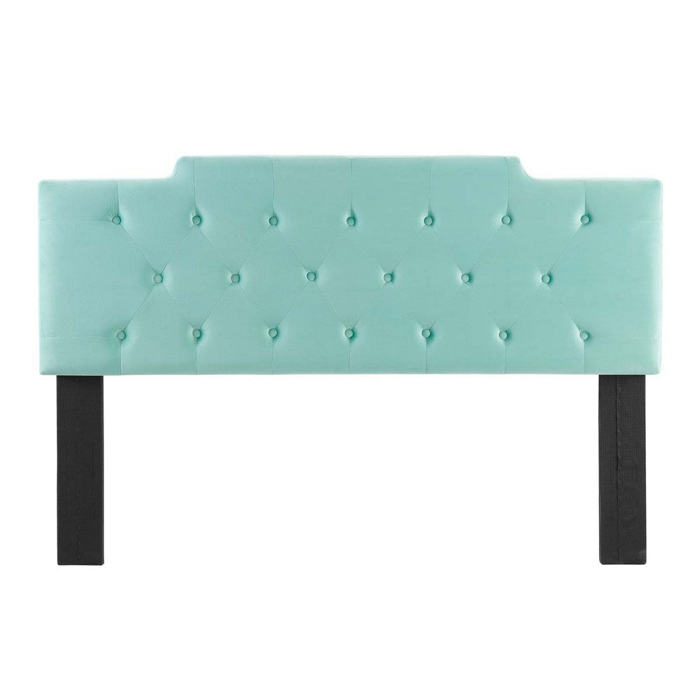 Modway Juliet Tufted Performance Velvet Headboard Twin Mint MDY-MOD-6184-MIN