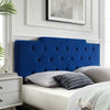 Juliet Tufted Twin Performance Velvet Headboard - No Shipping Charges MDY-MOD-6184-CHA