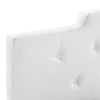 Modway Juliet Tufted Performance Velvet Headboard Full/Queen White MDY-MOD-6185-WHI