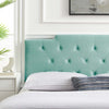 Juliet Tufted King/California King Performance Velvet Headboard - No Shipping Charges MDY-MOD-6186-DUS