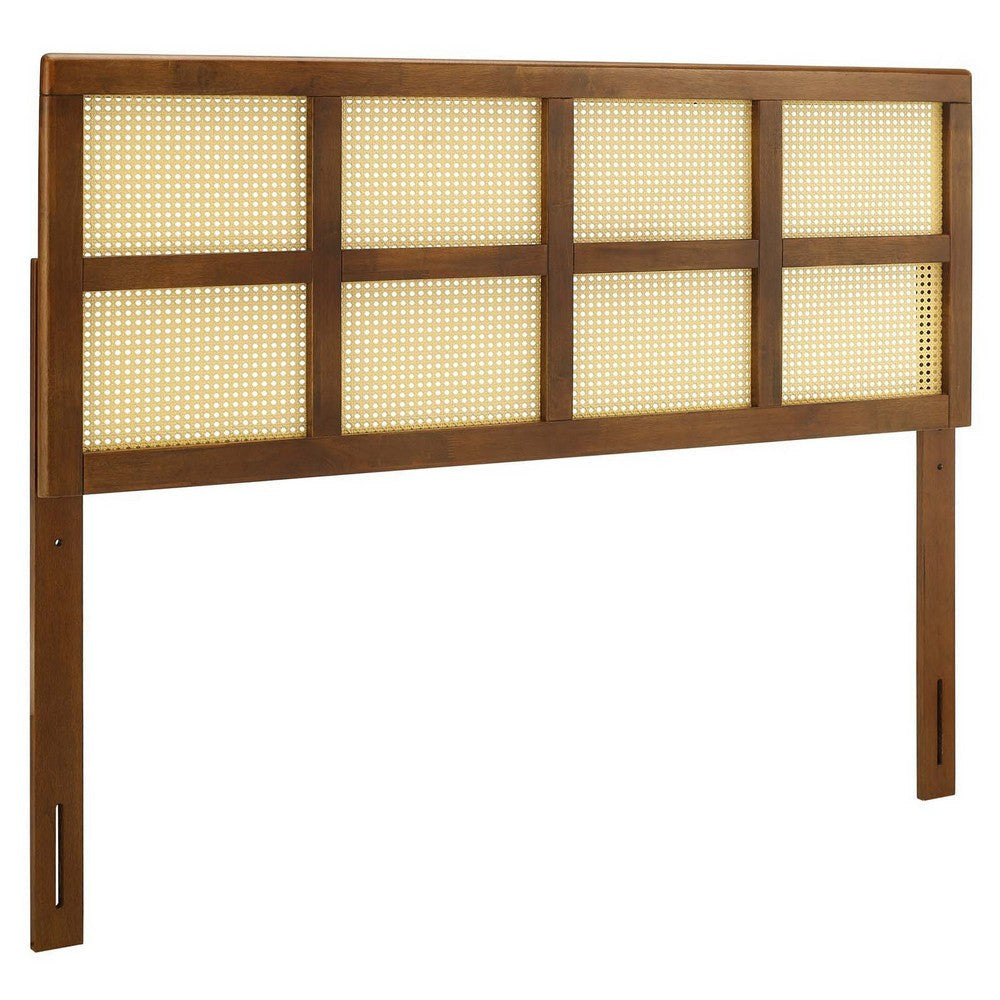 Luana Cane Full Headboard - No Shipping Charges