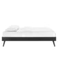 Margo Twin Wood Platform Bed Frame - No Shipping Charges MDY-MOD-6228-BLK