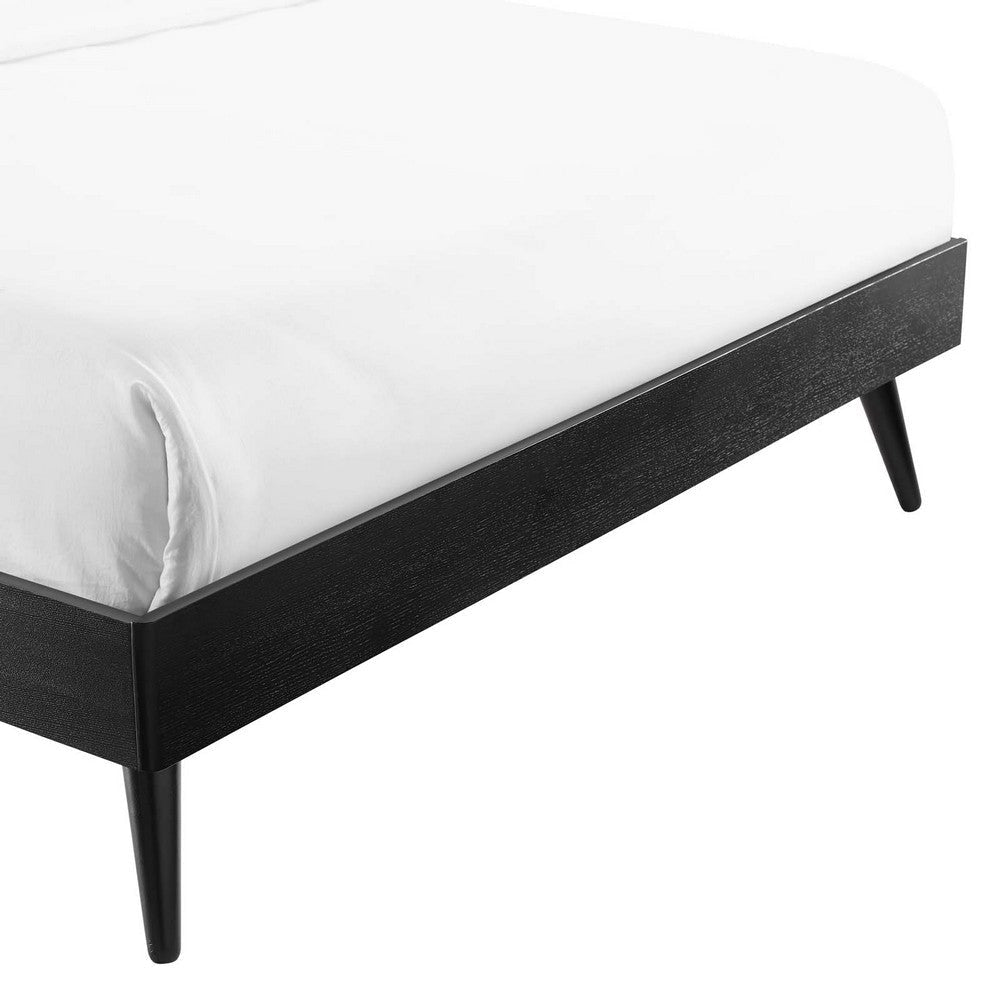 Margo Twin Wood Platform Bed Frame - No Shipping Charges MDY-MOD-6228-BLK