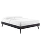 Margo Twin Wood Platform Bed Frame - No Shipping Charges MDY-MOD-6228-BLK