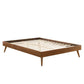 Margo Twin Wood Platform Bed Frame in Walnut MDY-MOD-6228-WAL