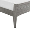 Modway Georgia King Wood Platform Bed in Gray MDY-MOD-6239-GRY