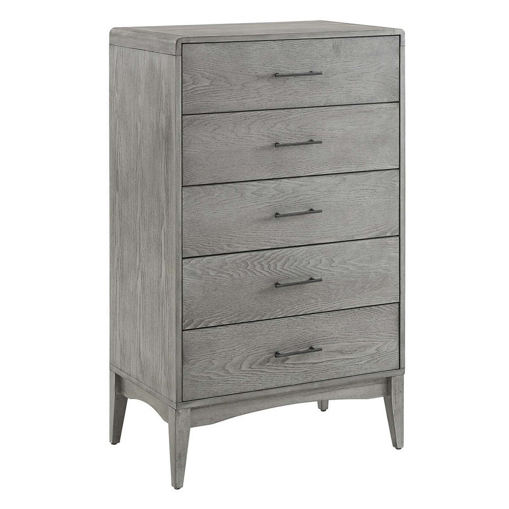 Modway MOD-6240-GRY Georgia Wood, Gray Chests of Drawers/Bureaus