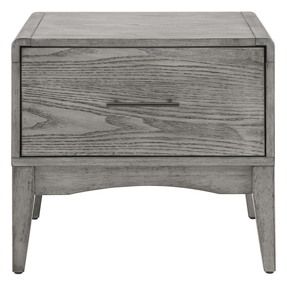 Georgia Wood Nightstand - No Shipping Charges MDY-MOD-6241-GRY