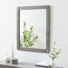 Modway MOD-6243-GRY Georgia Wood Mirror, Gray