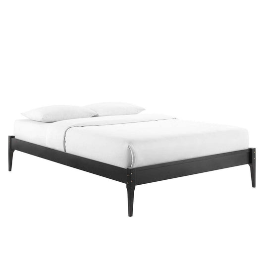 Modway MOD-6246-BLK June Queen Wood Platform Bed Frame, Black