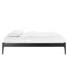 June Queen Wood Platform Bed Frame - No Shipping Charges MDY-MOD-6246-BLK