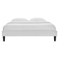 Reign Twin Performance Velvet Platform Bed Frame - No Shipping Charges MDY-MOD-6264-DUS