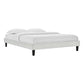 Reign Twin Performance Velvet Platform Bed Frame - No Shipping Charges