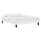 Reign Full Performance Velvet Platform Bed Frame - No Shipping Charges