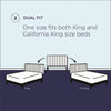 Noelle Performance Velvet King/California King Headboard - No Shipping Charges MDY-MOD-6278-DUS