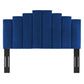 Noelle Performance Velvet King/California King Headboard - No Shipping Charges MDY-MOD-6278-DUS