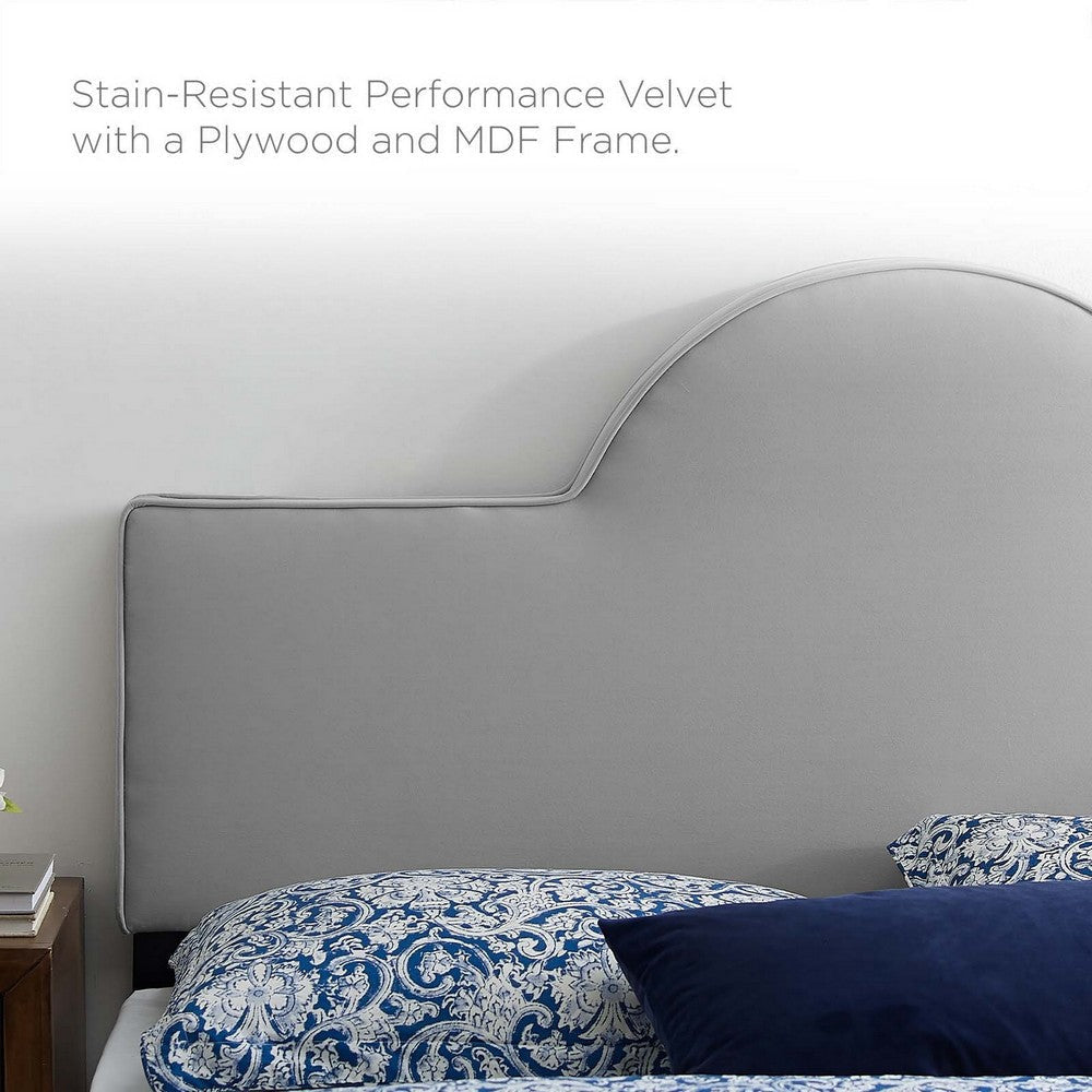 Dawn Twin Performance Velvet Headboard - No Shipping Charges MDY-MOD-6302-DUS