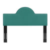 Modway Dawn Performance Velvet Headboard Twin Teal MDY-MOD-6302-TEA