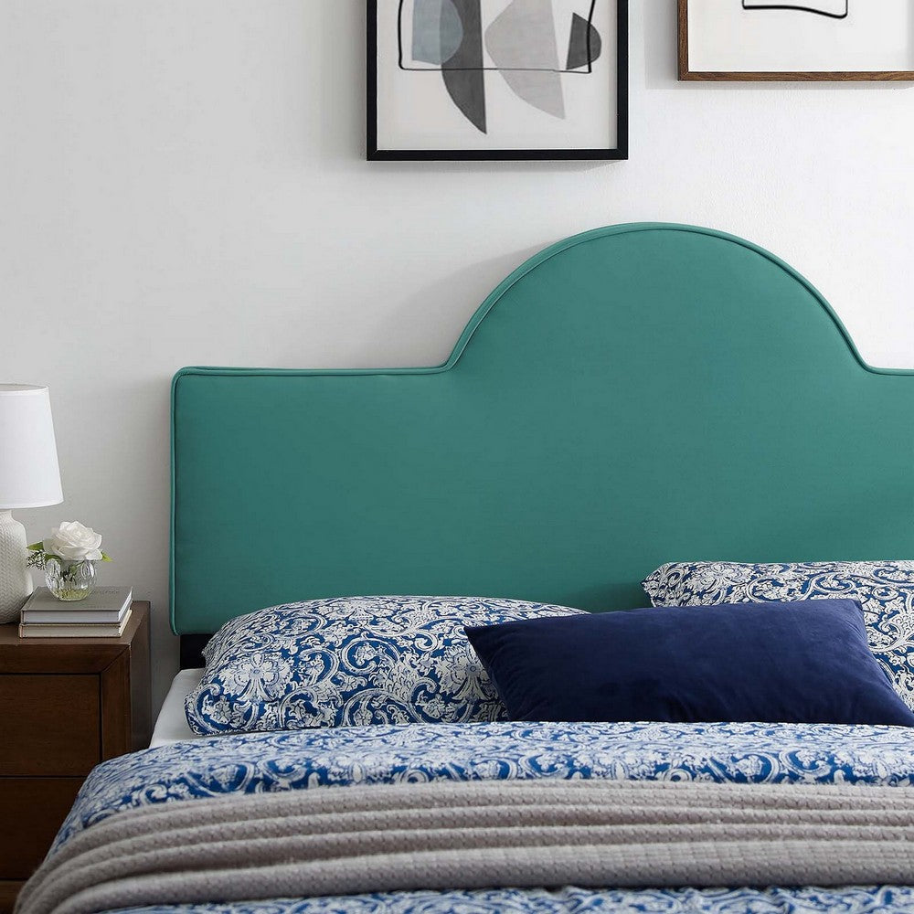 Modway Dawn Performance Velvet Headboard Twin Teal MDY-MOD-6302-TEA