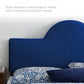 Modway Dawn Performance Velvet Headboard Full/Queen Navy MDY-MOD-6303-NAV