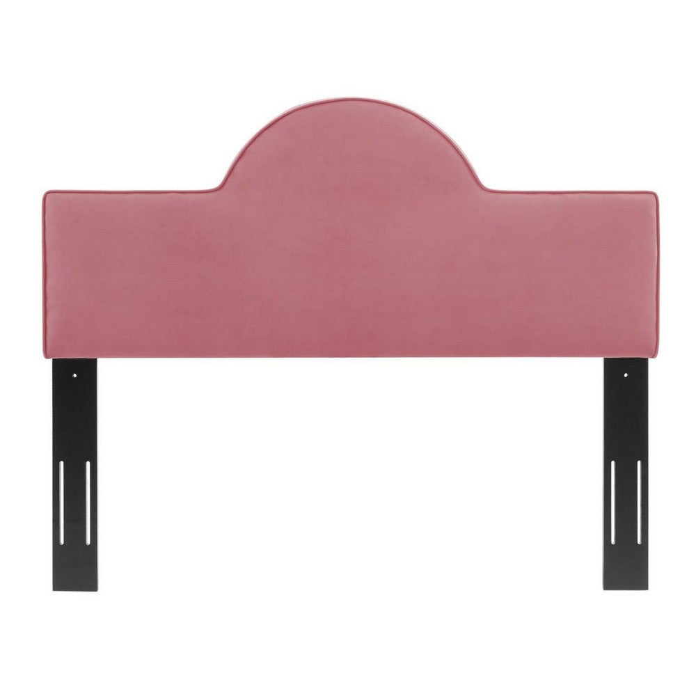 Modway Dawn Performance Velvet Headboard King/CA King Dusty Rose MDY-MOD-6304-DUS