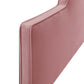 Modway Dawn Performance Velvet Headboard King/CA King Dusty Rose MDY-MOD-6304-DUS