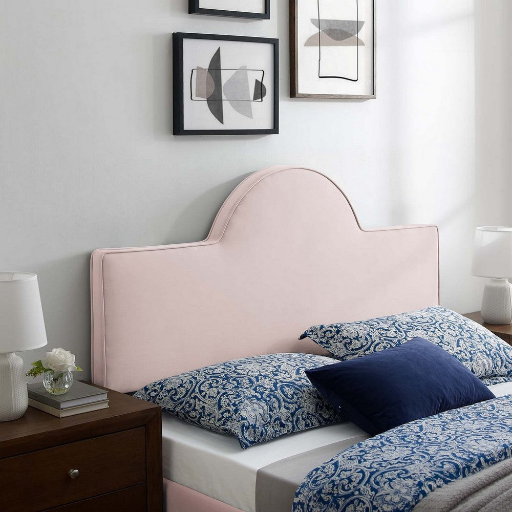 Modway Dawn Performance Velvet Headboard King/CA King Pink MDY-MOD-6304-PNK