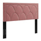 Modway Greta headboards, King (U.S. Standard), Dusty Rose