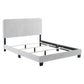 Celine Channel Tufted Performance Velvet King Bed - No Shipping Charges MDY-MOD-6329-DUS