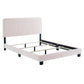 Celine Channel Tufted Performance Velvet King Bed - No Shipping Charges MDY-MOD-6329-DUS