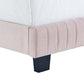 Modway Celine Channel Tufted Performance Velvet Bed King Pink MDY-MOD-6329-PNK