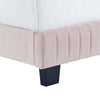 Modway Celine Channel Tufted Performance Velvet Bed Queen Pink MDY-MOD-6330-PNK