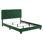 Modway Celine Channel Tufted Performance Velvet Bed Twin Emerald MDY-MOD-6332-EME