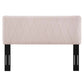 Modway Leila Performance Velvet Headboard King/Califronia King Pink MDY-MOD-6345-PNK