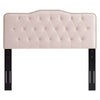 Sophia Tufted Performance Velvet King/California King Headboard - No Shipping Charges MDY-MOD-6411-LGR