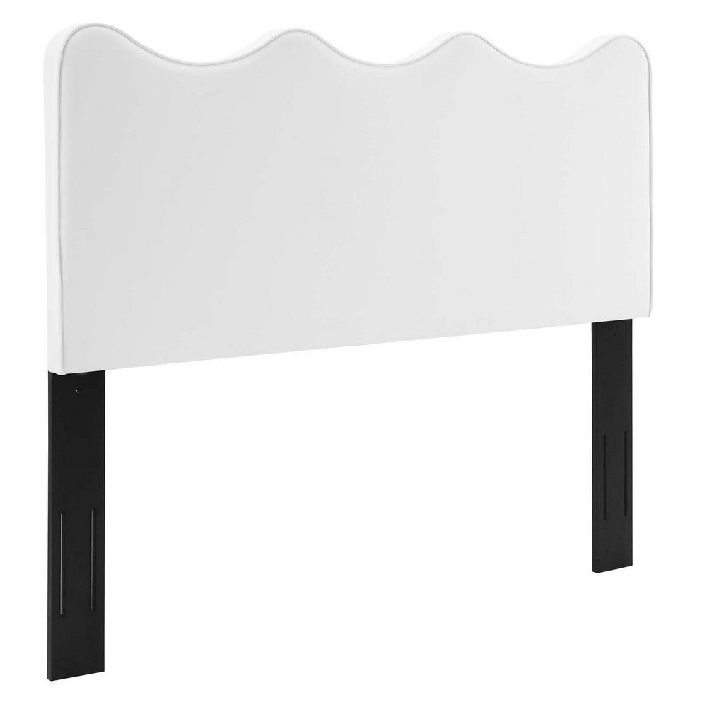 Modway Athena Performance Velvet Full/Queen Headboard in White