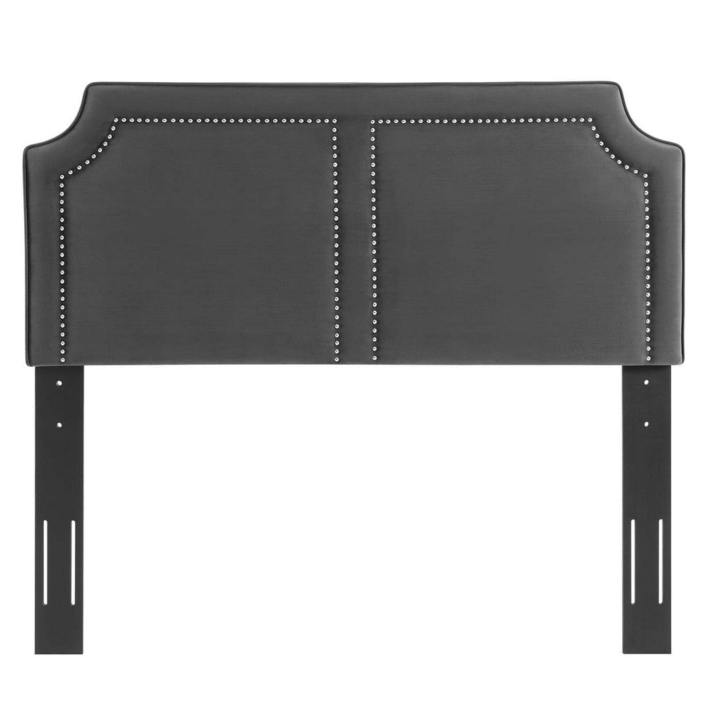 Cynthia Performance Velvet Twin Headboard - No Shipping Charges MDY-MOD-6565-CHA