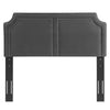 Cynthia Performance Velvet Twin Headboard - No Shipping Charges MDY-MOD-6565-CHA