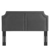 Cynthia Performance Velvet Twin Headboard - No Shipping Charges MDY-MOD-6565-CHA